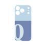 プレミアムパネル［ オリジナル - initial two tone - Q blue ］