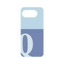 プレミアムパネル［ オリジナル - initial two tone - Q blue ］