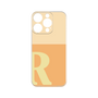 プレミアムパネル［ オリジナル - initial two tone - R orange ］
