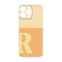 プレミアムパネル［ オリジナル - initial two tone - R orange ］