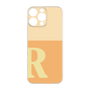 プレミアムパネル［ オリジナル - initial two tone - R orange ］