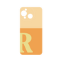 プレミアムパネル［ オリジナル - initial two tone - R orange ］