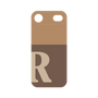 プレミアムパネル［ オリジナル - initial two tone - R brown ］