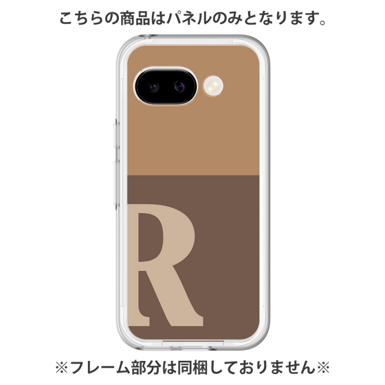 プレミアムパネル［ オリジナル - initial two tone - R brown ］
