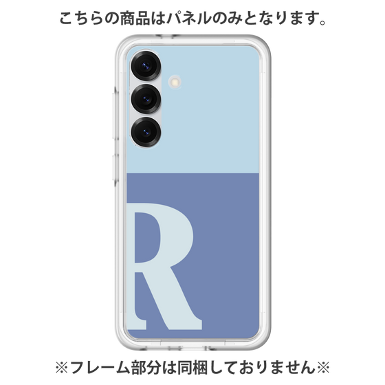 プレミアムパネル［ オリジナル - initial two tone - R blue ］