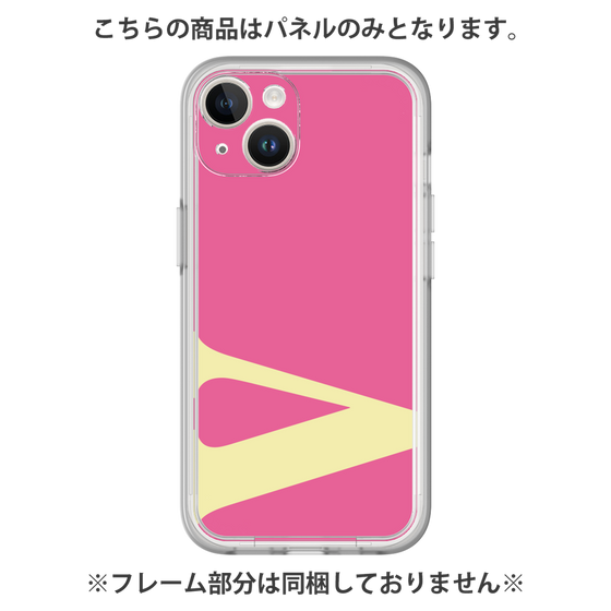プレミアムパネル［ オリジナル - initial color - V pink ］