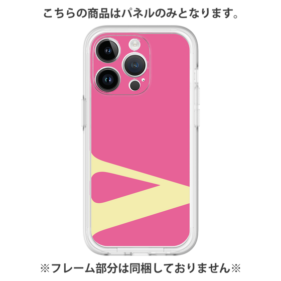 プレミアムパネル［ オリジナル - initial color - V pink ］