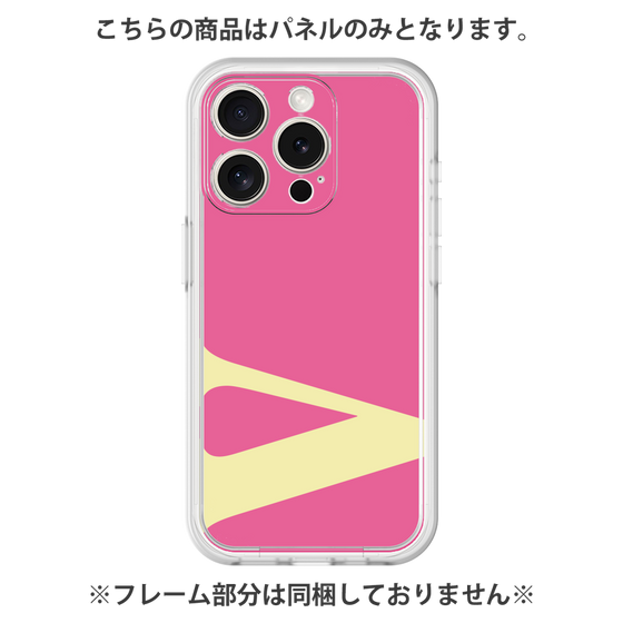 プレミアムパネル［ オリジナル - initial color - V pink ］