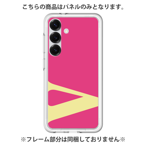 プレミアムパネル［ オリジナル - initial color - V pink ］