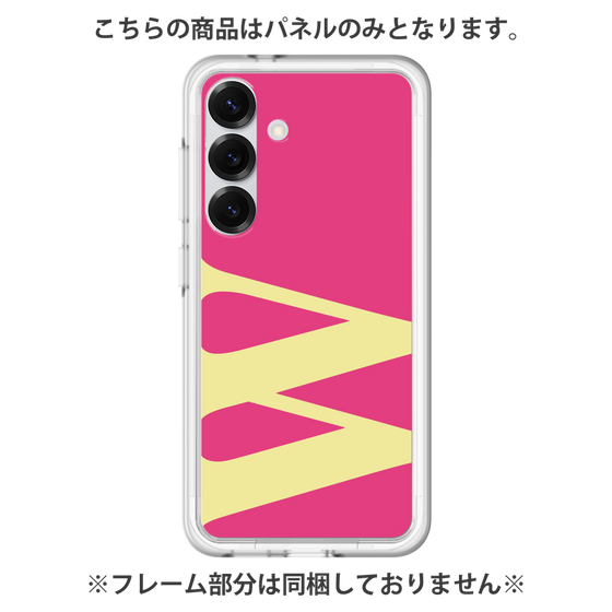 プレミアムパネル［ オリジナル - initial color - W pink ］