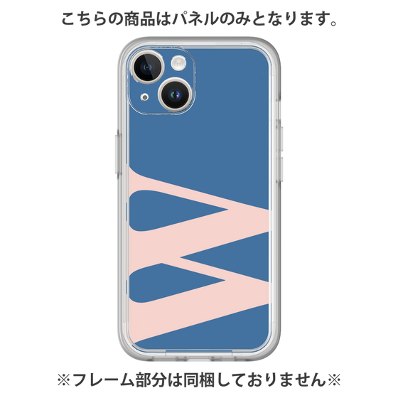 プレミアムパネル［ オリジナル - initial color - W navy ］