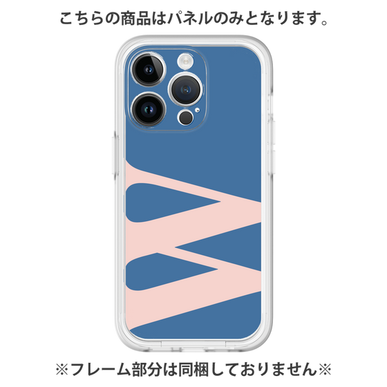 プレミアムパネル［ オリジナル - initial color - W navy ］