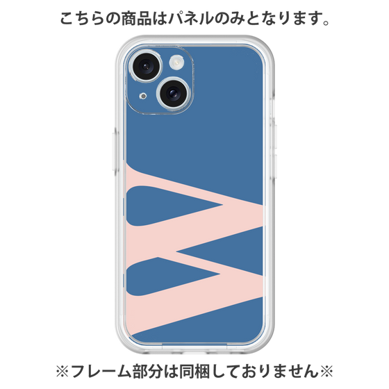 プレミアムパネル［ オリジナル - initial color - W navy ］