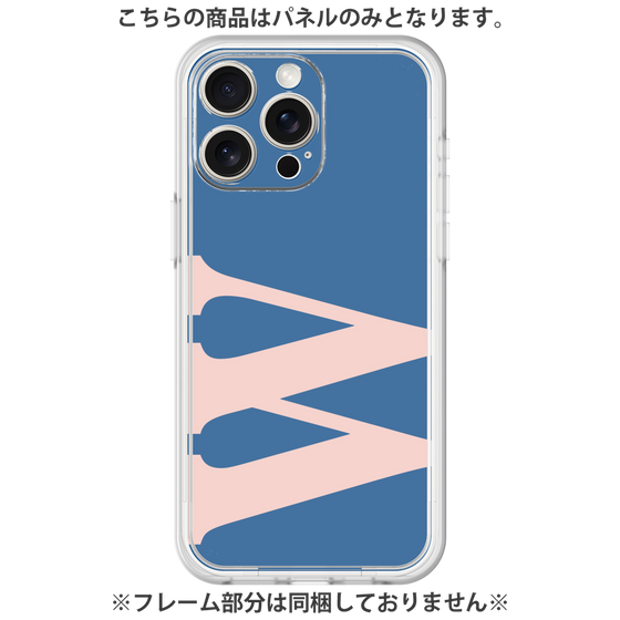 プレミアムパネル［ オリジナル - initial color - W navy ］