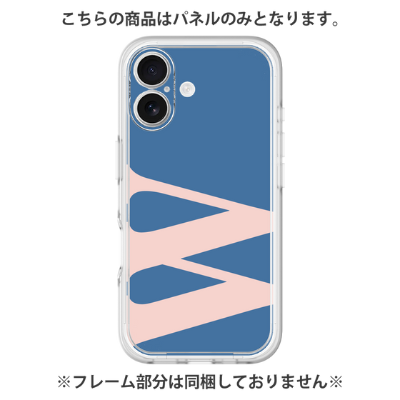 プレミアムパネル［ オリジナル - initial color - W navy ］