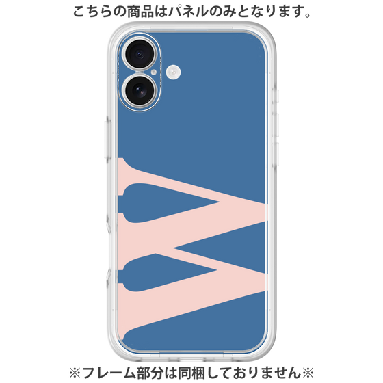 プレミアムパネル［ オリジナル - initial color - W navy ］
