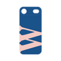 プレミアムパネル［ オリジナル - initial color - W navy ］
