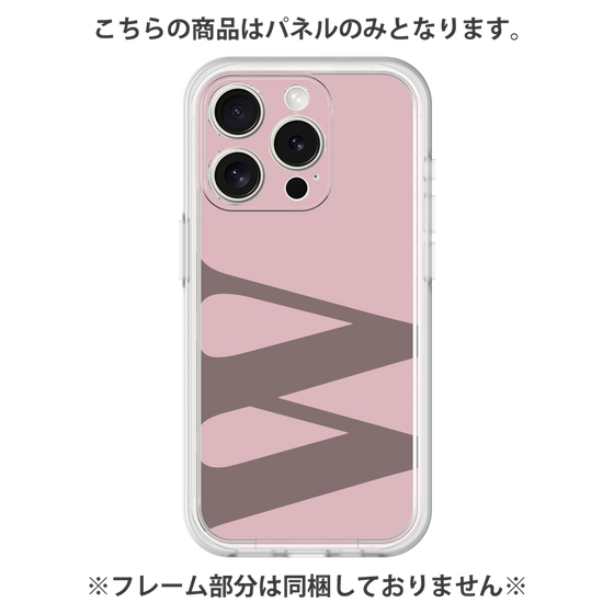 プレミアムパネル［ オリジナル - initial color - W dusty pink ］