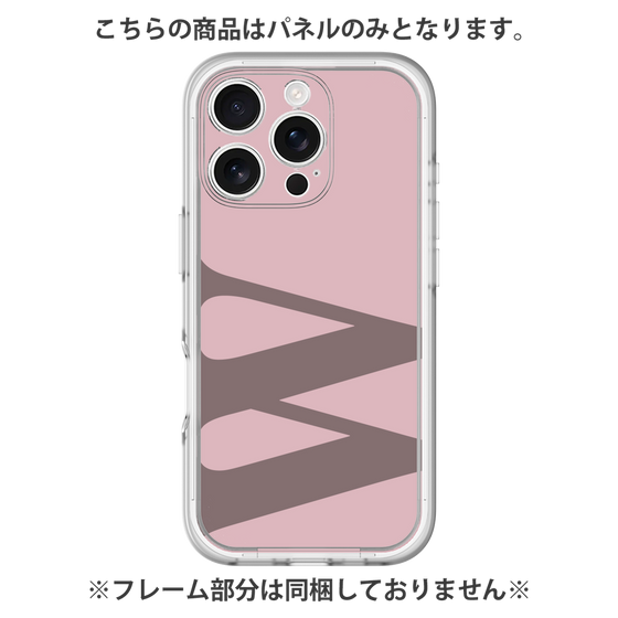 プレミアムパネル［ オリジナル - initial color - W dusty pink ］
