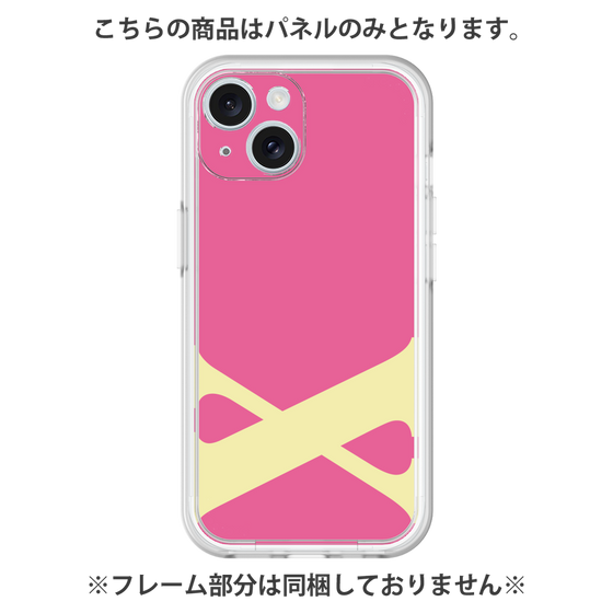 プレミアムパネル［ オリジナル - initial color - X pink ］