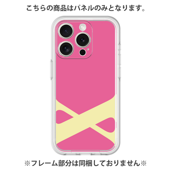 プレミアムパネル［ オリジナル - initial color - X pink ］