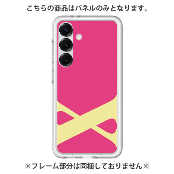 プレミアムパネル［ オリジナル - initial color - X pink ］