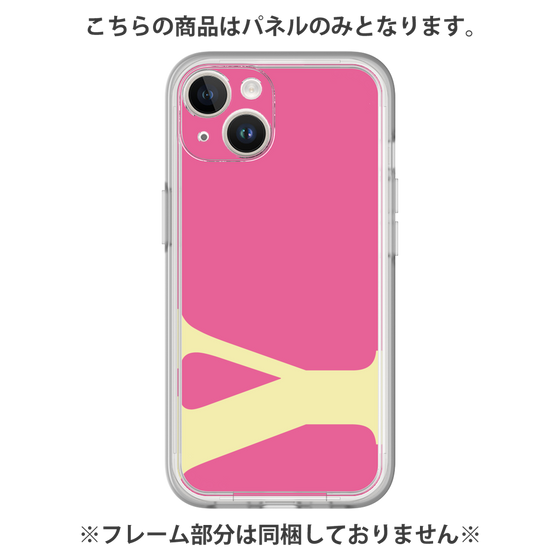 プレミアムパネル［ オリジナル - initial color - Y pink ］