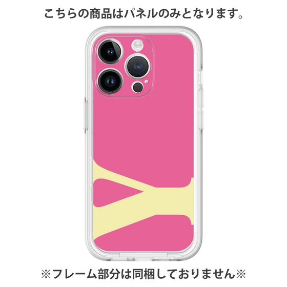 プレミアムパネル［ オリジナル - initial color - Y pink ］