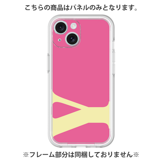 プレミアムパネル［ オリジナル - initial color - Y pink ］
