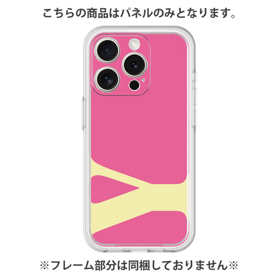 プレミアムパネル［ オリジナル - initial color - Y pink ］