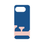 プレミアムパネル［ オリジナル - initial color - F navy ］