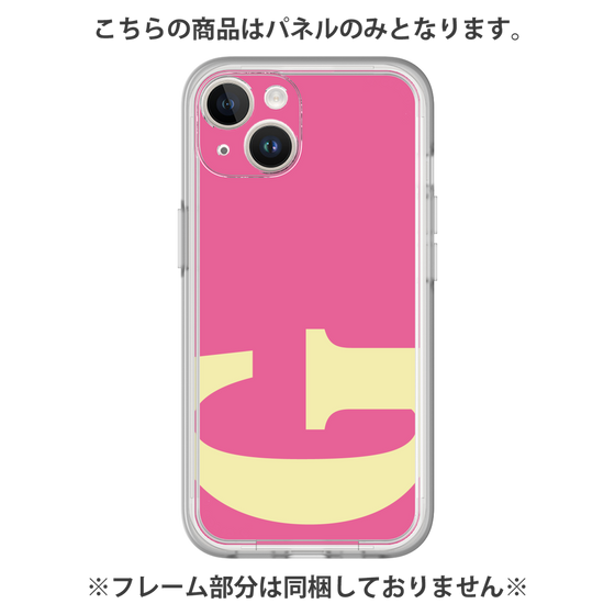 プレミアムパネル［ オリジナル - initial color - G pink ］
