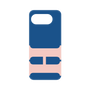 プレミアムパネル［ オリジナル - initial color - H navy ］