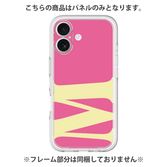 プレミアムパネル［ オリジナル - initial color - M pink ］