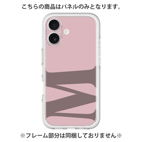 プレミアムパネル［ オリジナル - initial color - M dusty pink ］