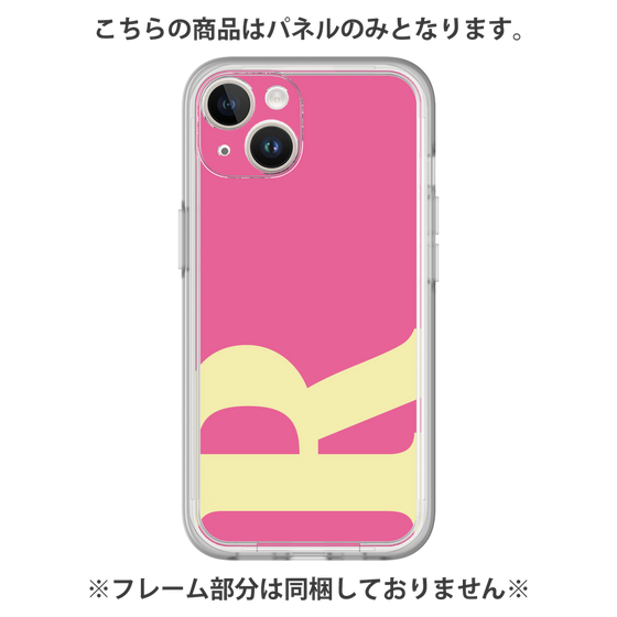 プレミアムパネル［ オリジナル - initial color - R pink ］