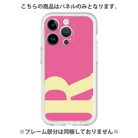 プレミアムパネル［ オリジナル - initial color - R pink ］