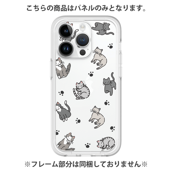 プレミアムパネル［ オリジナル - CASEPLAYネコ総柄 - color ］