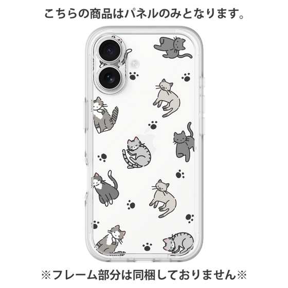 プレミアムパネル［ オリジナル - CASEPLAYネコ総柄 - color ］