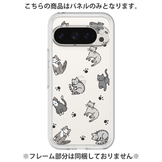プレミアムパネル［ オリジナル - CASEPLAYネコ総柄 - color ］