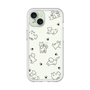 プレミアムパネル［ オリジナル - CASEPLAYイヌ総柄 - black ］