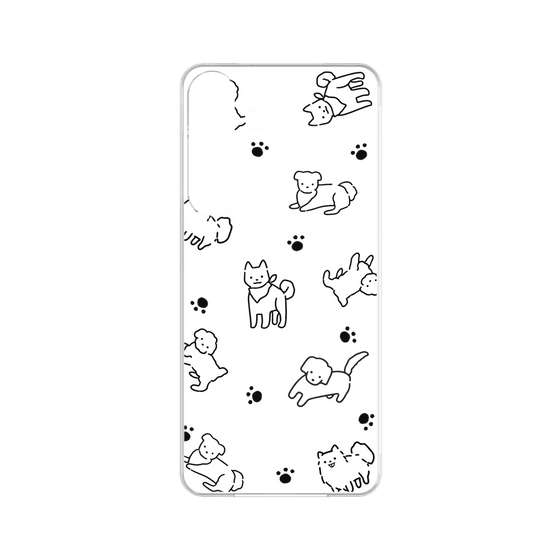 プレミアムパネル［ オリジナル - CASEPLAYイヌ総柄 - black ］