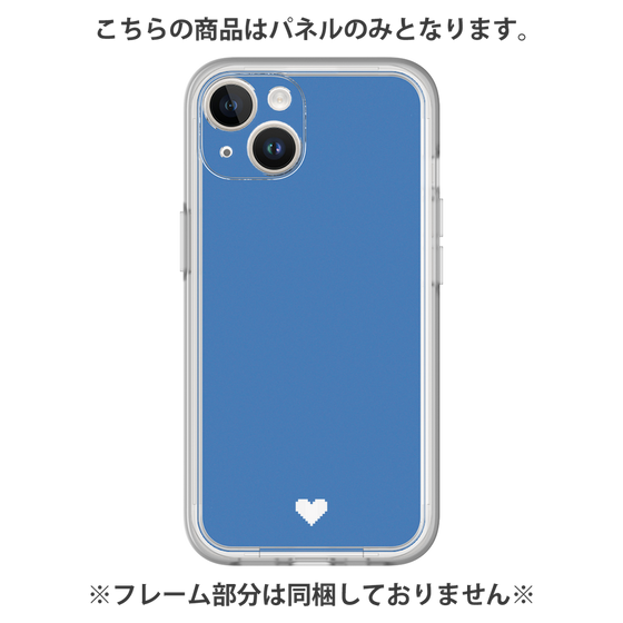 プレミアムパネル［ オリジナル - 推し色ハート - ブルー ］