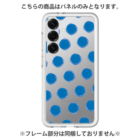 プレミアムパネル［ オリジナル - 推し色水玉 - ブルー ］