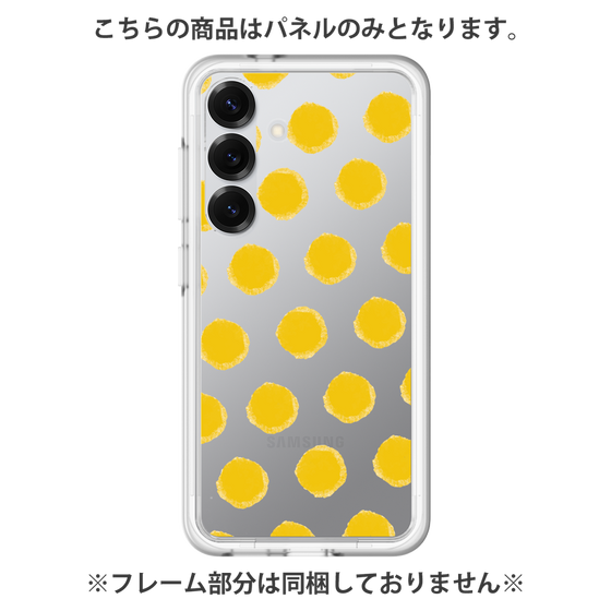 プレミアムパネル［ オリジナル - 推し色水玉 - イエロー ］