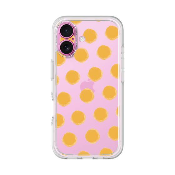 プレミアムパネル［ オリジナル - 推し色水玉 - オレンジ ］