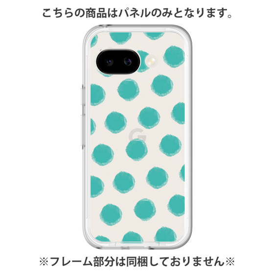 プレミアムパネル［ オリジナル - 推し色水玉 - グリーン ］