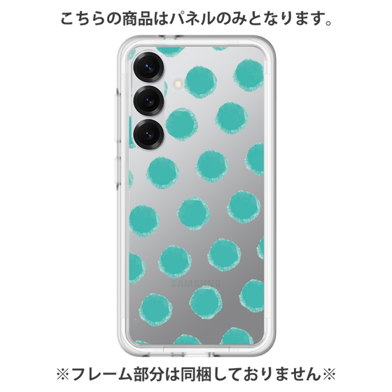 プレミアムパネル［ オリジナル - 推し色水玉 - グリーン ］