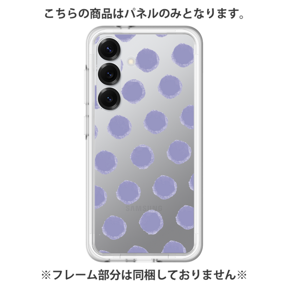 プレミアムパネル［ オリジナル - 推し色水玉 - パープル ］