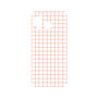 プレミアムパネル［ オリジナル - 推し色チェック - オレンジ ］